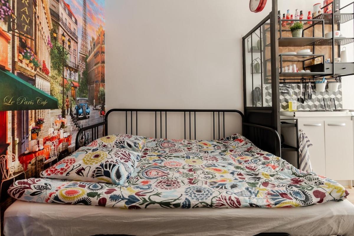Studio Paris - Metro 7 Cadet - Quartier Faubourg-Montmartre Exteriör bild