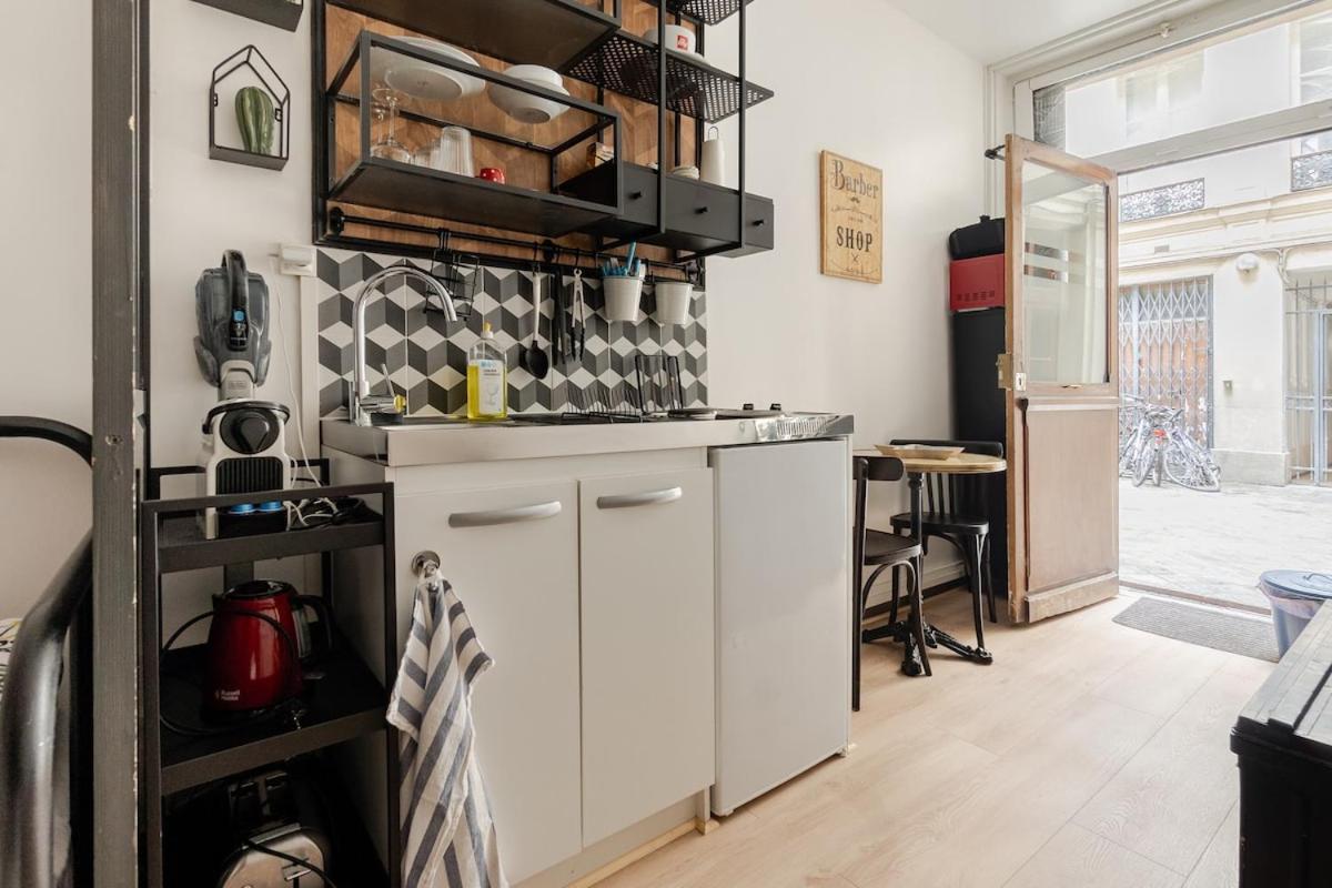Studio Paris - Metro 7 Cadet - Quartier Faubourg-Montmartre Exteriör bild